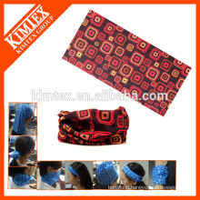 Customized printed seamless tubular cheap bandana for head